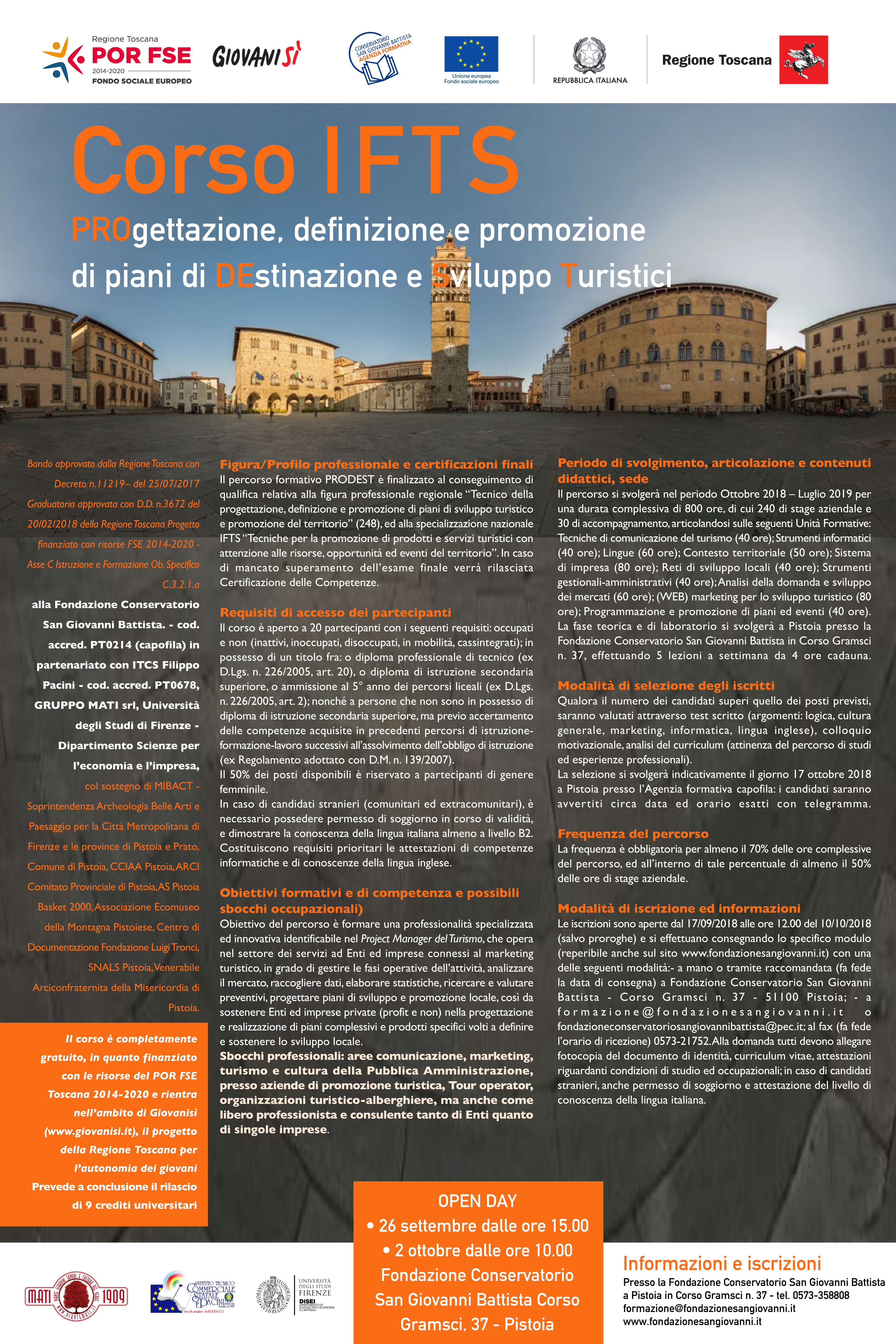 Locandina corso project-manager-del-turismo