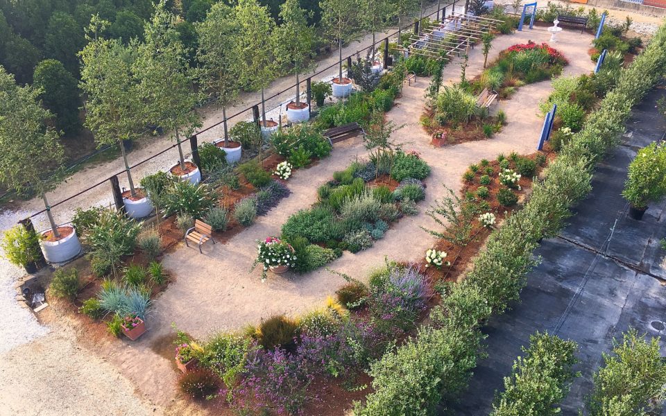 giardino terapeutico dedicato ai pazienti della sindrome di Alzheimer realizzato in Toscana